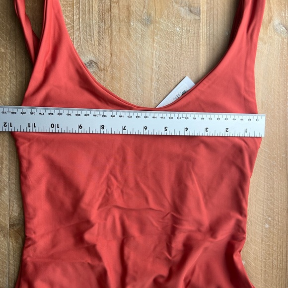 Jade Swim Contour One Piece Swimsuit in Terracotta - Picture 8 of 9